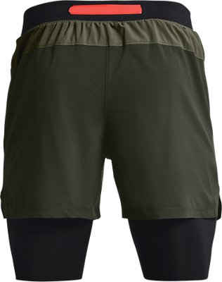 under armour run anywhere 2 in 1 shorts