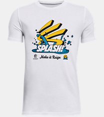 T-shirt a maniche corte Curry Splash da ragazzo
