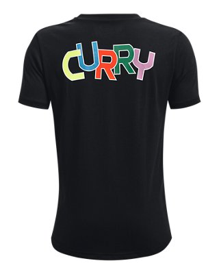 보이즈 커리 워드마크 티셔츠 image number 1