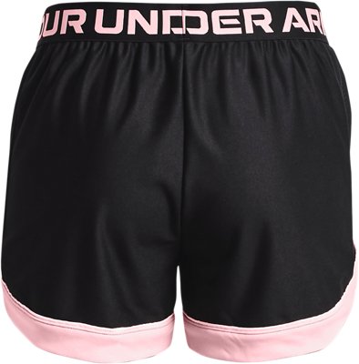 Shorts UA Play Up Side Mesh para mujer, Black, pdpMainDesktop image number 5