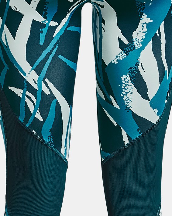 Under Armour Women's Ankle Leg Printed Panel Compression Legging 1377099