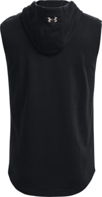 black hoodie no sleeves