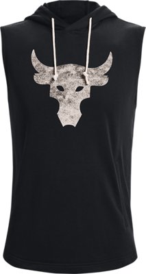 Project Rock Terry Men's Sleeveless Hoodie | Under Armour