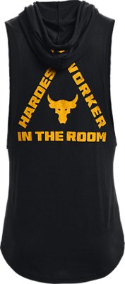 Men's Project Rock Sleeveless Hoodie image number 7