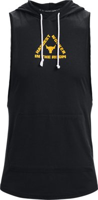 Men's Project Rock Sleeveless Hoodie image number 6
