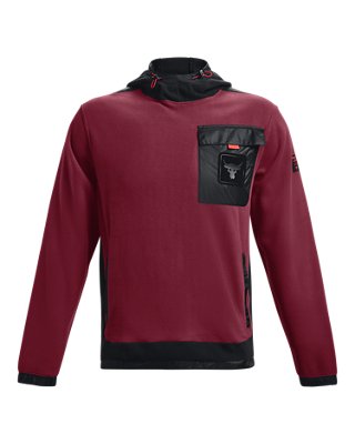 男士Project Rock Microfleece連帽上衣 image number 6