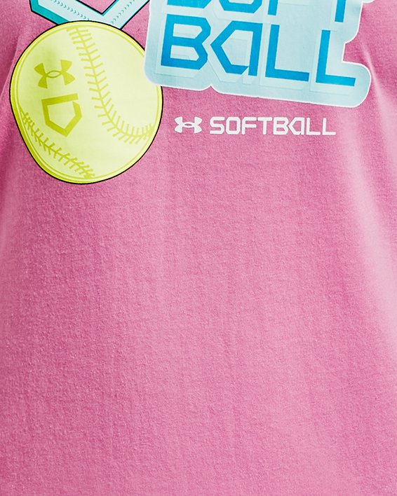 Girls' Softball Graphic T-Shirt | Under Armour