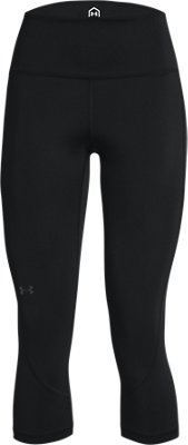 under armour black capris