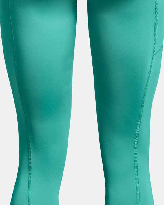 Women's UA RUSH™ No-Slip Waistband Full-Length Leggings, Green, pdpMainDesktop image number 5