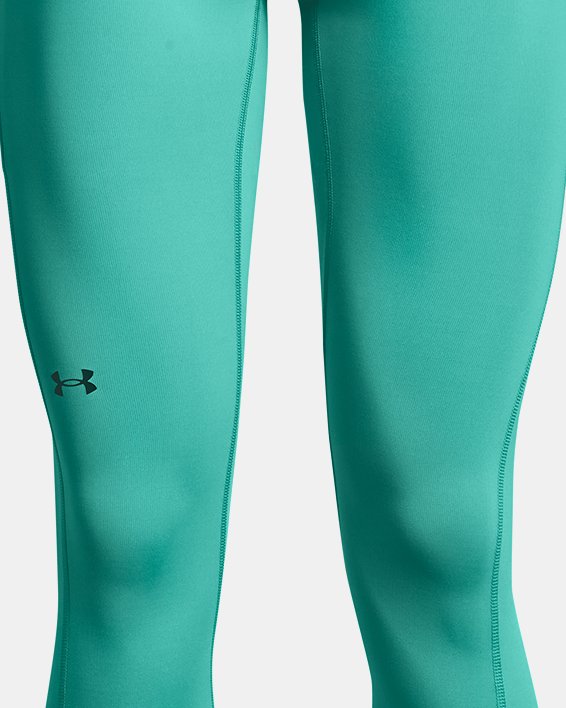 Women's UA RUSH™ No-Slip Waistband Full-Length Leggings, Green, pdpMainDesktop image number 4