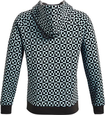 Men's UA Rival Fleece Geo Print Hoodie image number 5