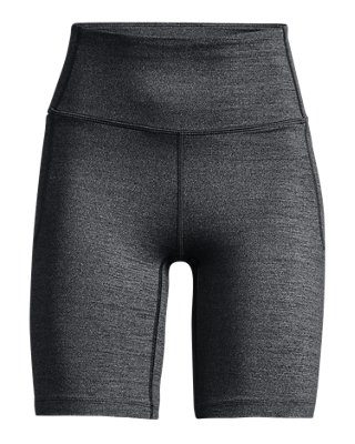 Women's UA Meridian Heathered Bike Shorts image number 4