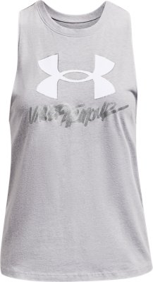 Women's UA Graphic Muscle Tank image number 4