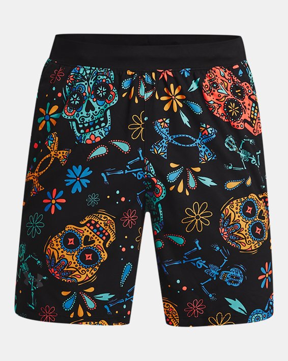 Under Armour Men's UA Launch SW 7'' Day Of The Dead Shorts. 5