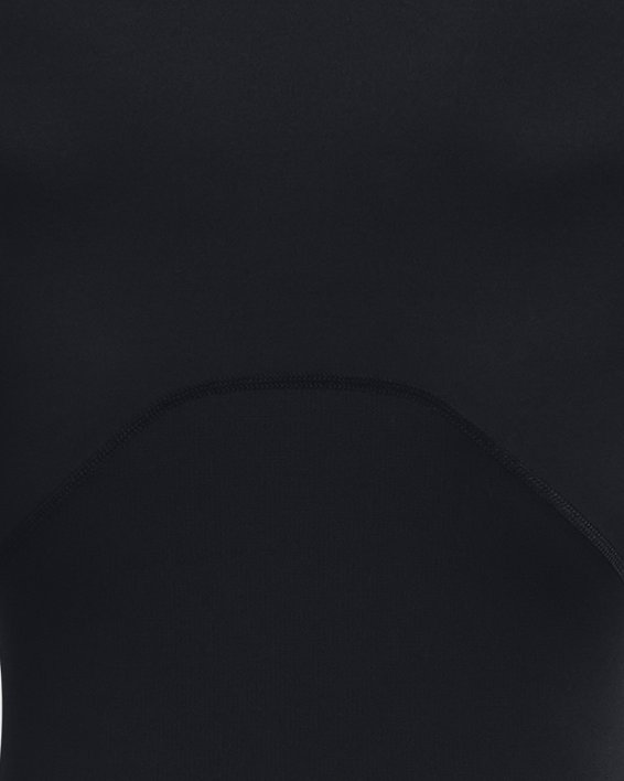 Herenshirt HeatGear® Mock met lange mouwen, Black, pdpMainDesktop image number 6