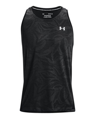 Men's UA Streaker Jacquard Singlet image number 4