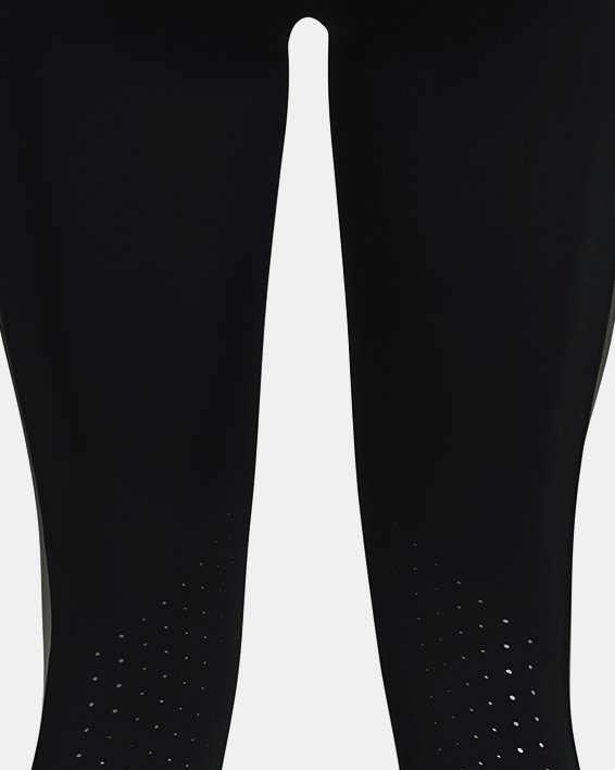 Women's UA SpeedPocket Ankle Tights, Black, pdpMainDesktop image number 7