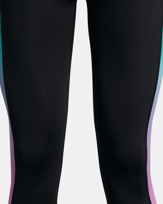 Women's UA SpeedPocket Ankle Tights, Black, pdpMainDesktop image number 8