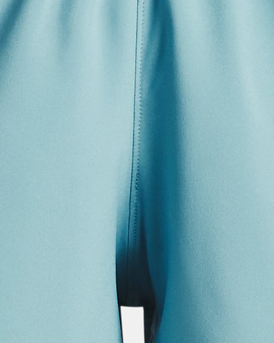 女士UA Fly-By Elite 5英寸短褲 in Blue image number 7
