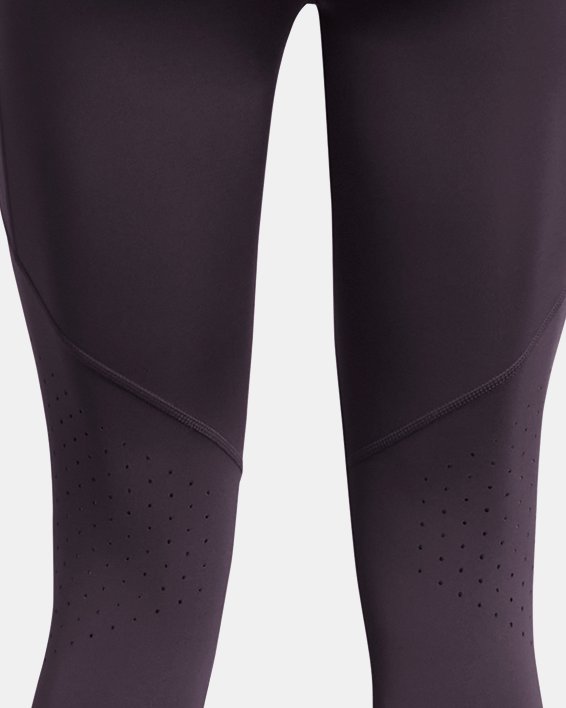 Women's UA Launch Ankle Tights in Purple image number 7