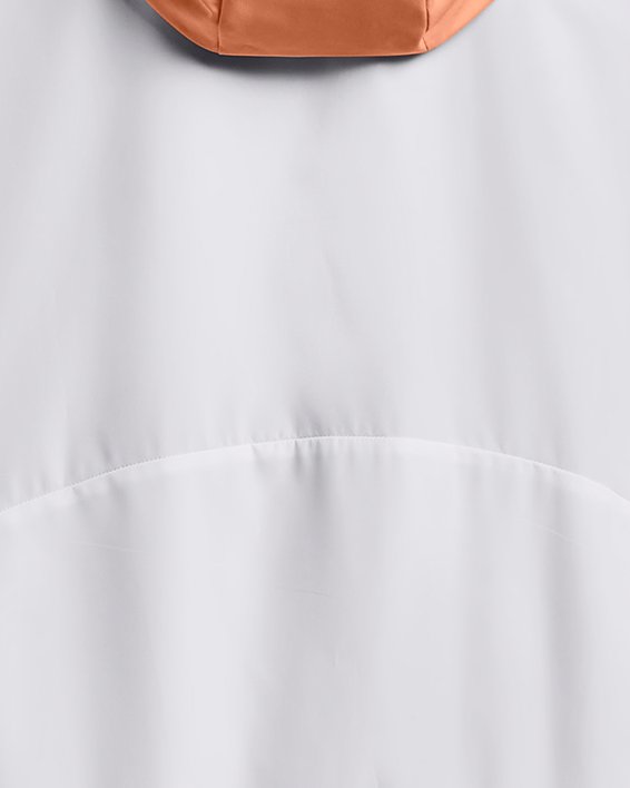 여성 UA RUSH™ 우븐 풀 집 재킷 in White image number 7