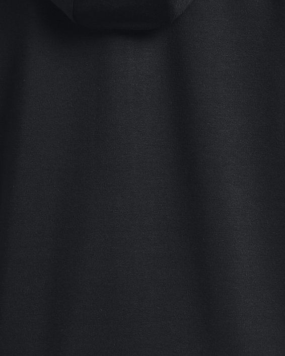Dameshoodie UA Rival Terry met volledige rits, Black, pdpMainDesktop image number 5