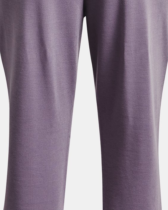 Pantalones de entrenamiento UA Rival Terry para Mujer, Purple, pdpMainDesktop image number 5