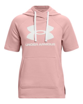 Women's UA Rival Fleece Short Sleeve Hoodie | Under Armour