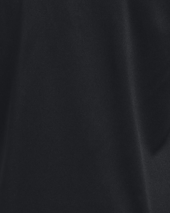 Girls' UA Tech™ Box Logo Short Sleeve in Black image number 1