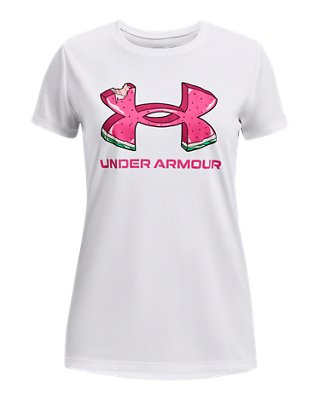 Girls' UA Tech&trade; Short Sleeve image number 0