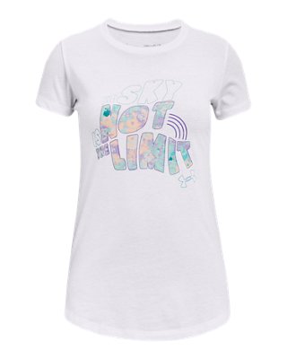 女童UA Sky Is Not The Limit短袖T恤 image number 0