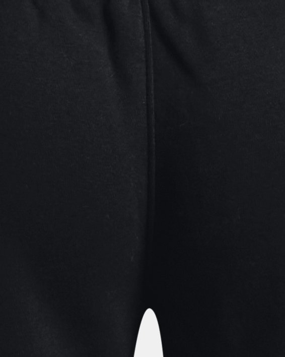 Girls' UA Rival Fleece Shorts in Black image number 1