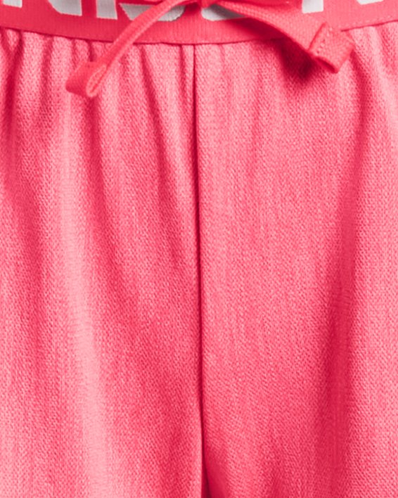 Girls' UA Play Up Twist Shorts, Pink, pdpMainDesktop image number 0