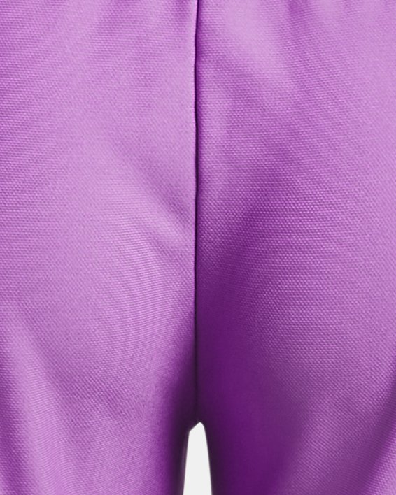 Shorts UA Play Up Tri-Color para Niña, Purple, pdpMainDesktop image number 1