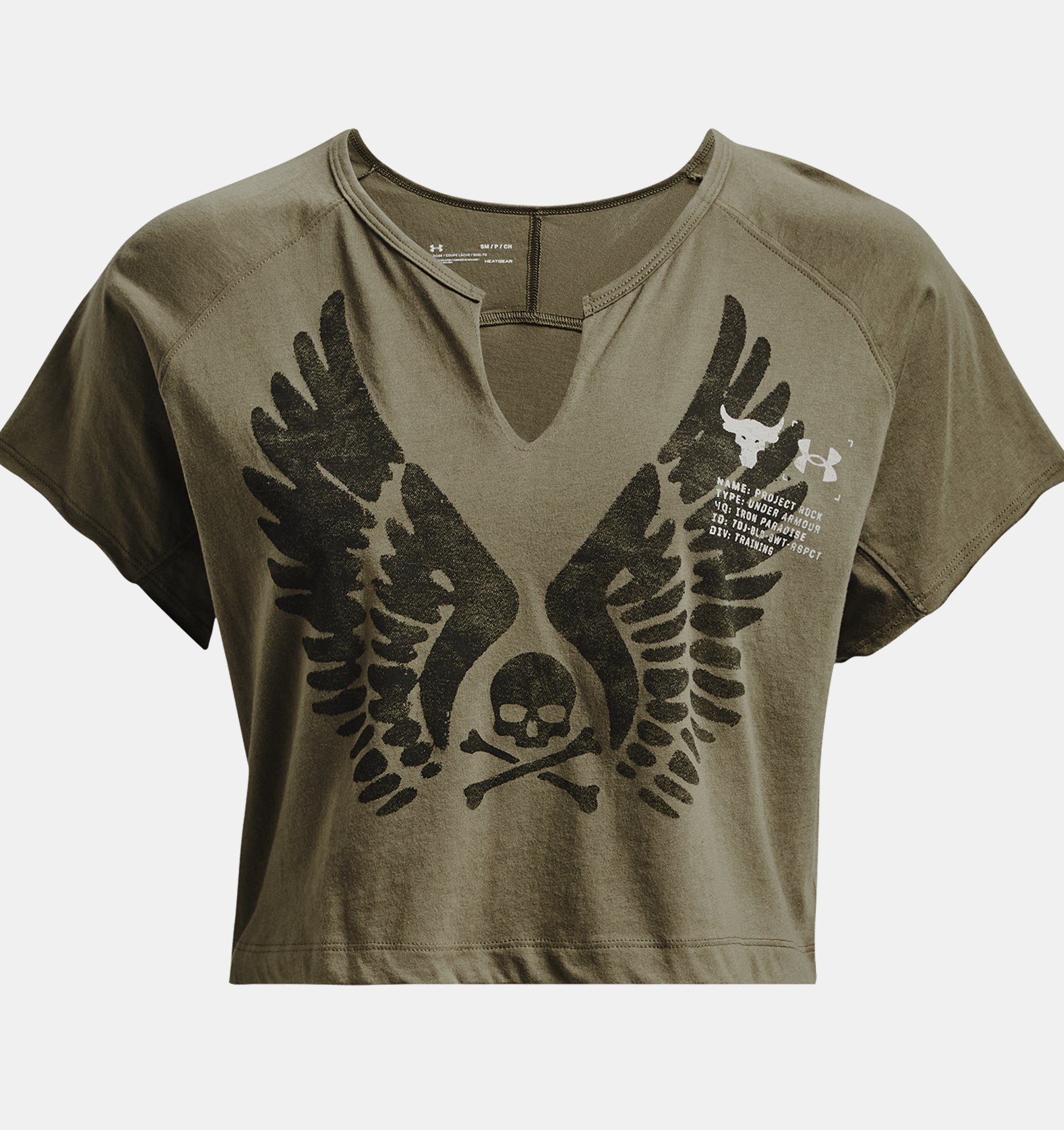 barril importar simpático Women's Project Rock Wings Short Sleeve | Under Armour