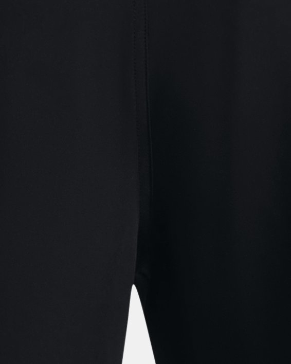 男士UA Storm Shorebreak二合一滑浪短褲 in Black image number 6