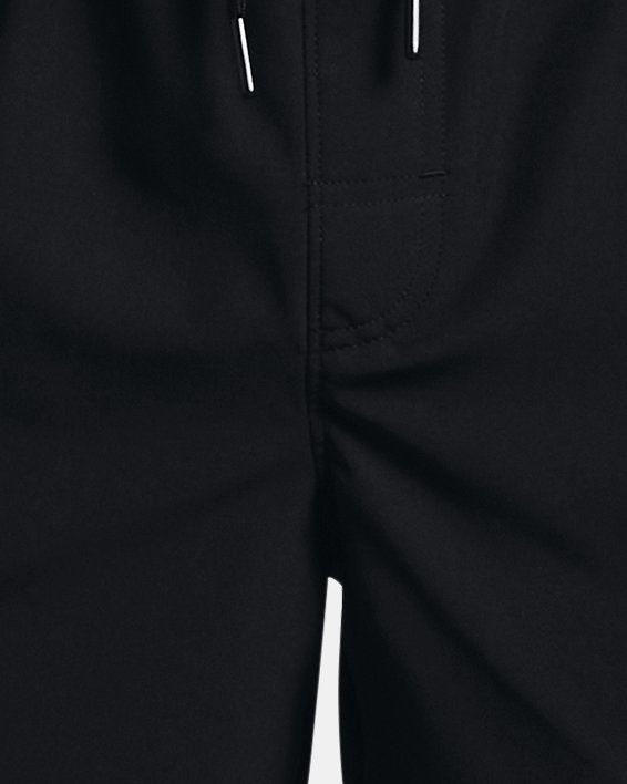男士UA Storm Shorebreak二合一滑浪短褲 in Black image number 5