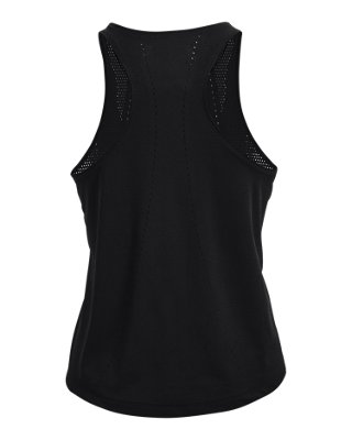 Playera sin Mangas UA Engineered Knit para Mujer, Black, pdpMainDesktop image number 5