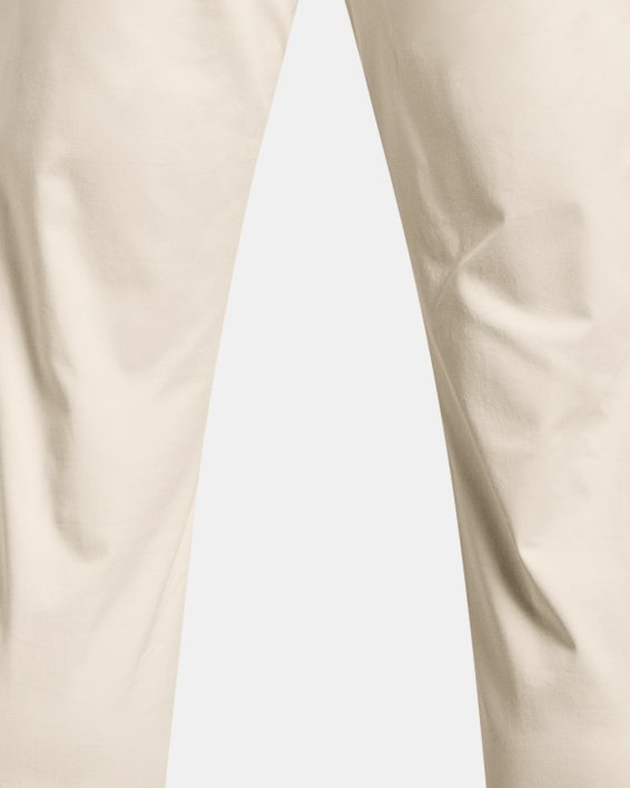 Men's UA Chino Tapered Pants, White, pdpMainDesktop image number 6
