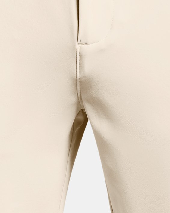Men's UA Drive Tapered Shorts in White image number 5