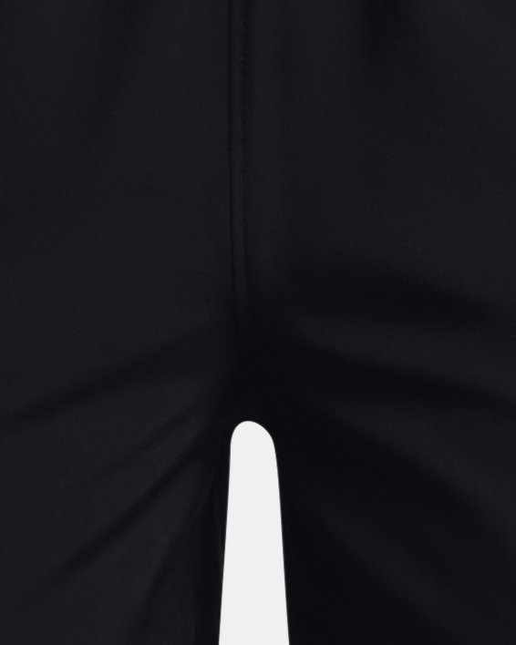 กางเกงขาสั้น UA Woven Graphic สำหรับเด็กผู้ชาย in Black image number 0