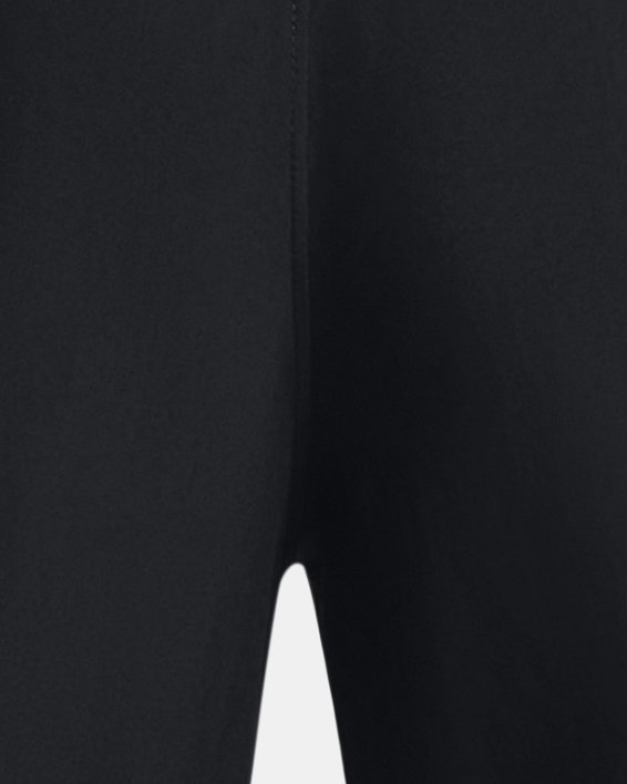 男童UA Woven Graphic短褲 in Black image number 1