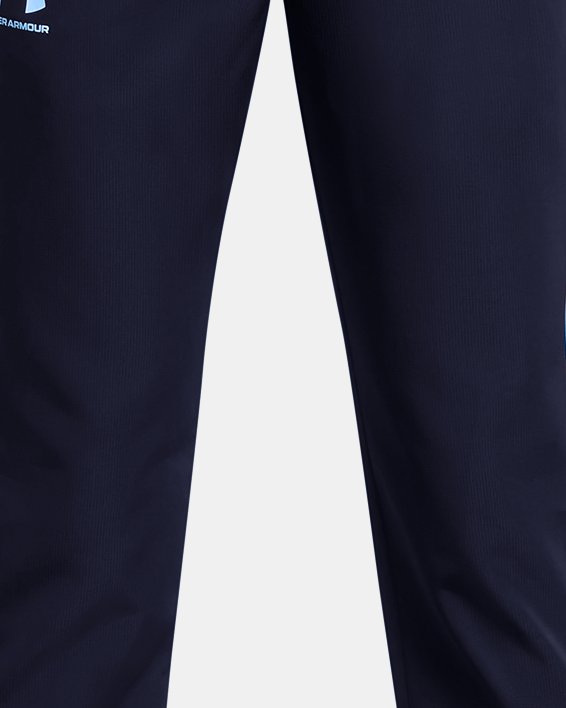 Pantalon tissé UA Sportstyle pour garçon, Blue, pdpMainDesktop image number 0