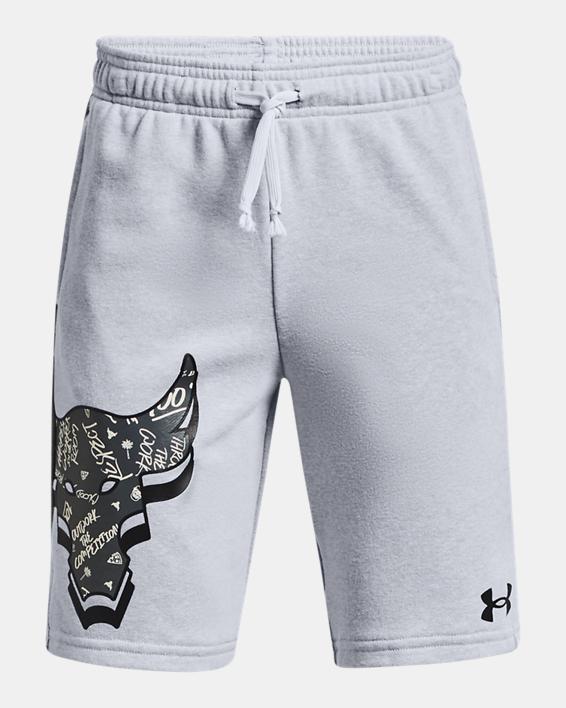 Boys\' Project Rock Rival Terry Shorts | Under Armour