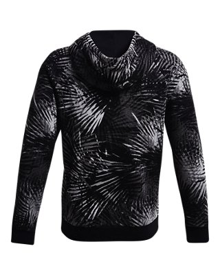 男士UA Rival Fleece Sport Palm連帽上衣 image number 5