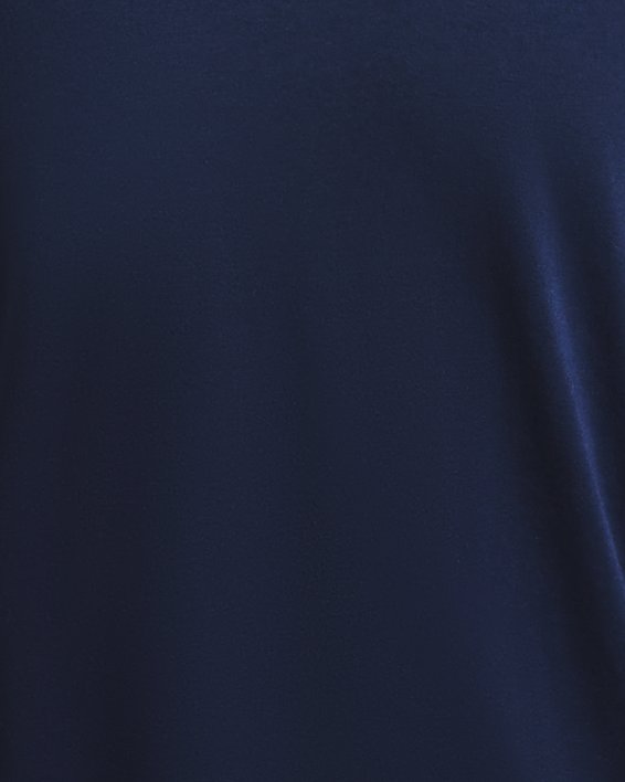 Men's UA Performance Cotton Short Sleeve in Blue image number 4
