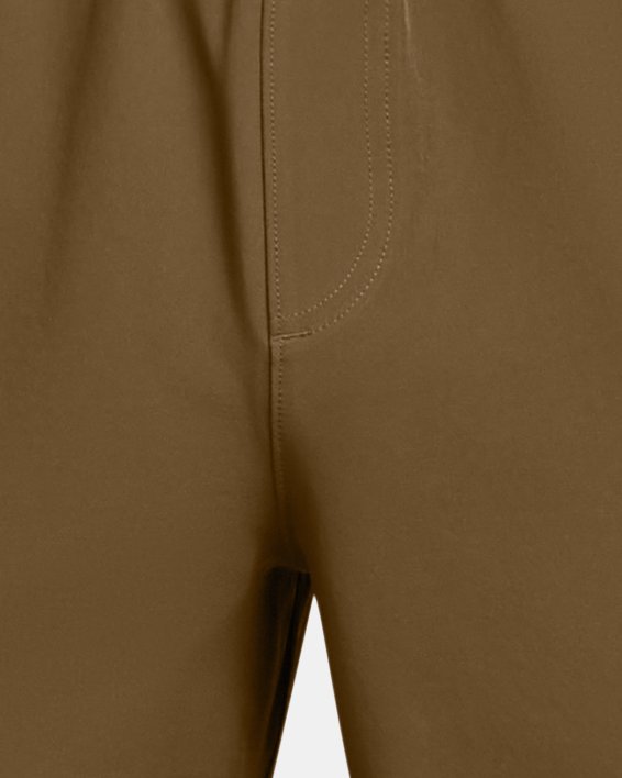 Men's UA Unstoppable Shorts, Brown, pdpMainDesktop image number 4
