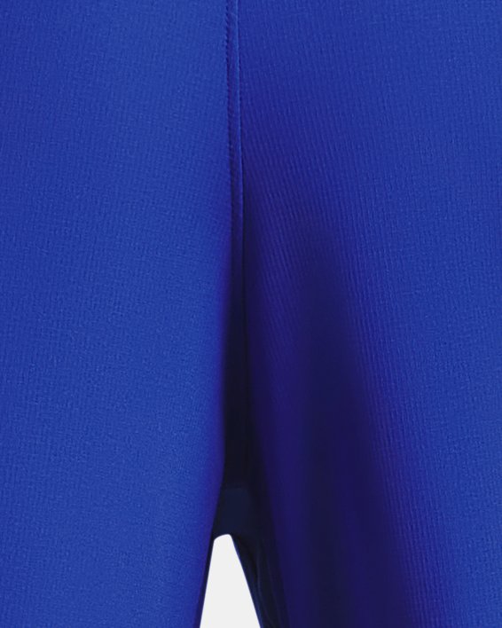 Boys' UA ArmourFuse Relaxed Baseball Pants in Blue image number 6