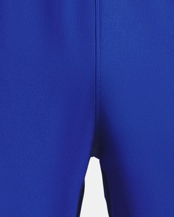 Boys' UA ArmourFuse Relaxed Baseball Pants in Blue image number 5