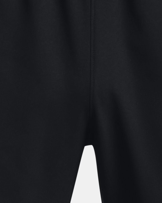 男士UA Vanish Woven Snap短褲 in Black image number 7